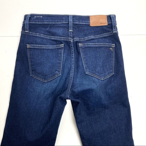 MADEWELL 10” High Rise Skinny Skinny Jeans in Hayes Wash Style F4684 - Picture 6 of 9